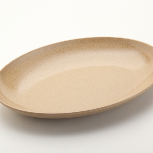 biodegradable reuse rice husk dish